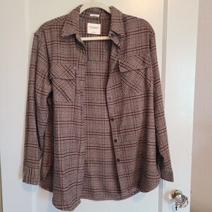Abercrombie & Fitch Oversized Flannel Size Small